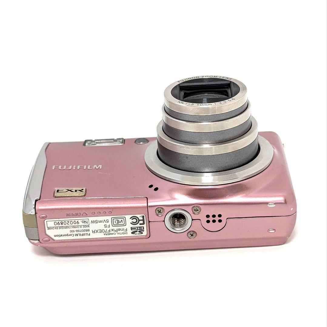 オールドコンデジ FUJIFILM FinePix F70EXRピンク デジカメ