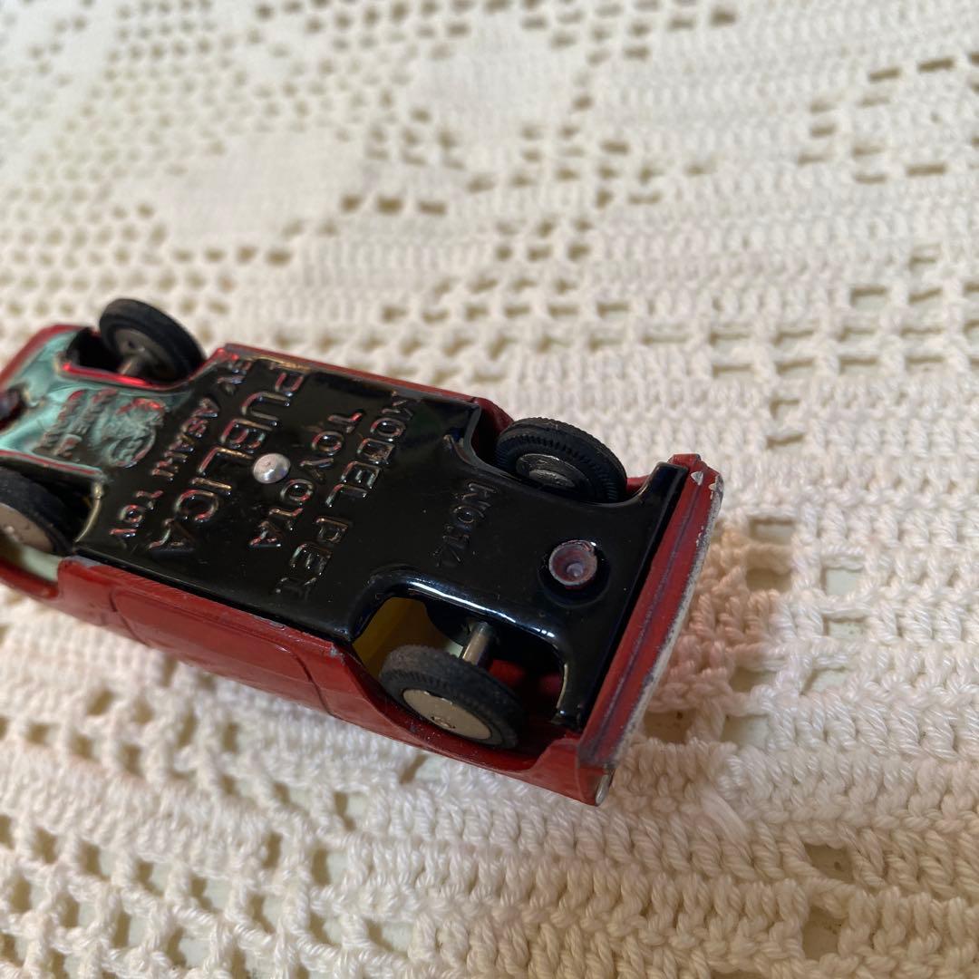 ビンテージ♢１９６０年代♢アサヒ玩具製♢トヨタ・パブリカ♢ミニカー♢２個セット