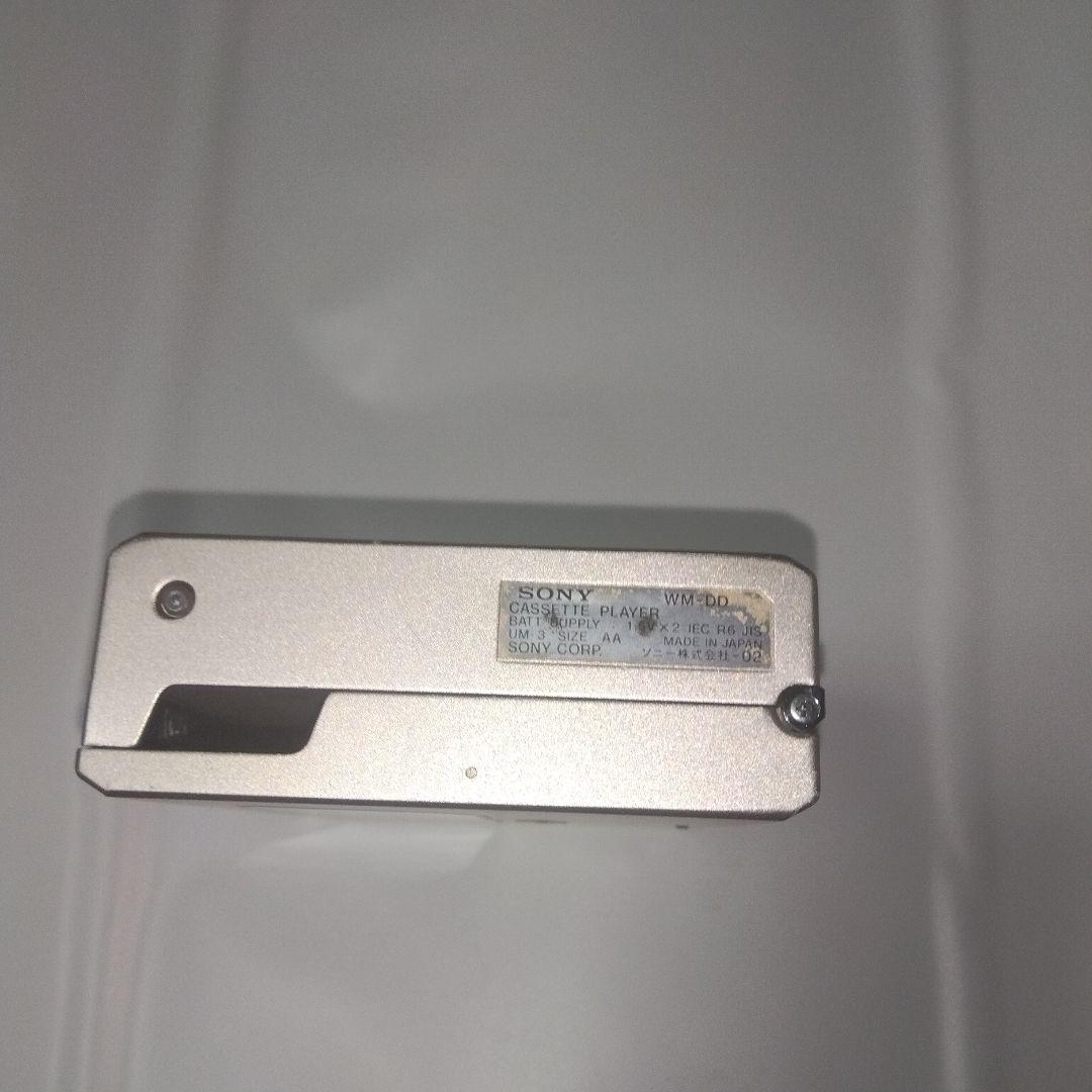 激レア　SONY WALKMAN DD ポータブルカセットプレーヤー動作確認済み
