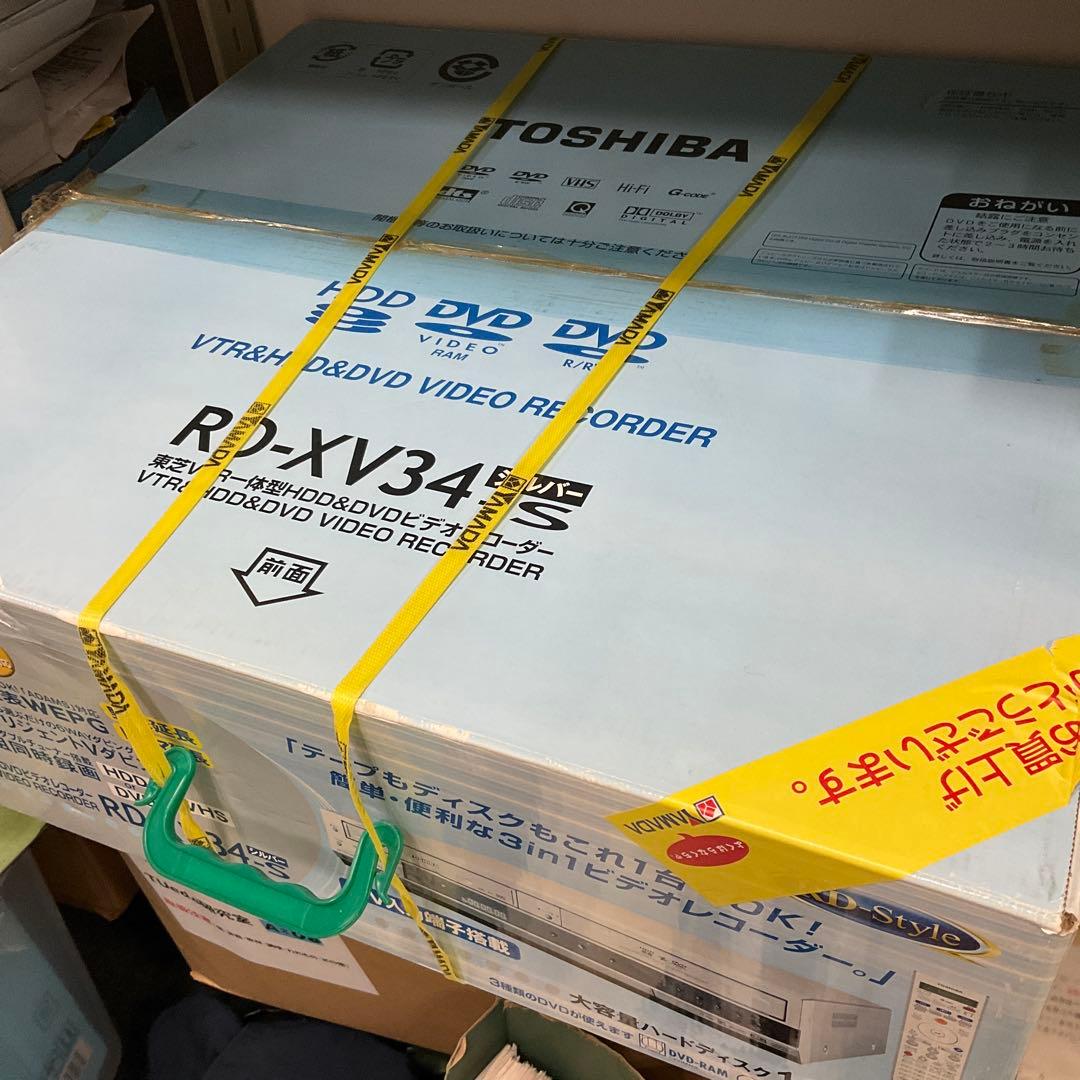 希少 新品 TOSHIBA VTR&DVDダビング ビデオレコーダー 160GB