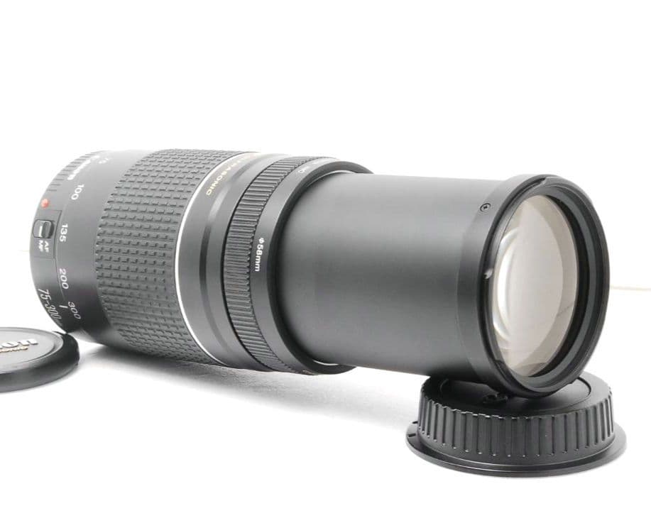 TUPAC ∞様 Canon zoom Lens EF 75-300 iii u