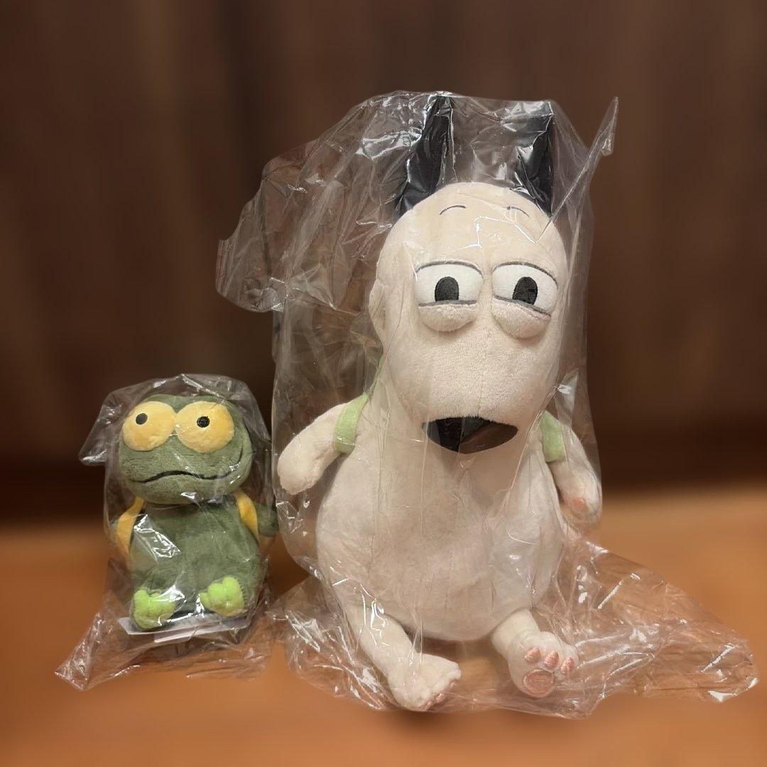 新品未開封　バムとケロ　ぬいぐるみ　リュック付き