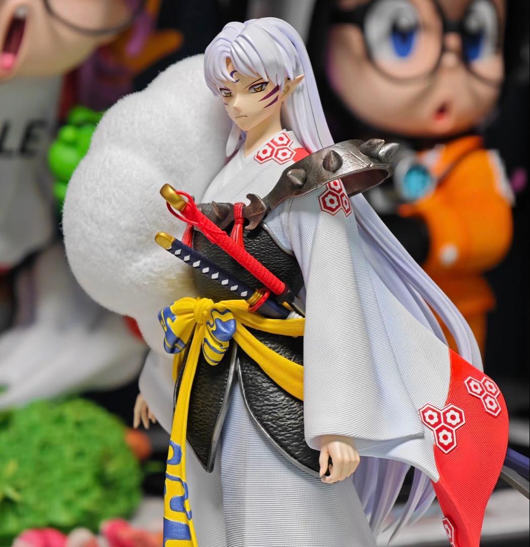 犬夜叉 殺生丸 ガレージキット ガレキ スタチュー①②