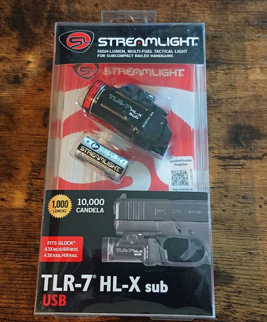 Streamlight 69503 TLR-7 HL-X sub 実物