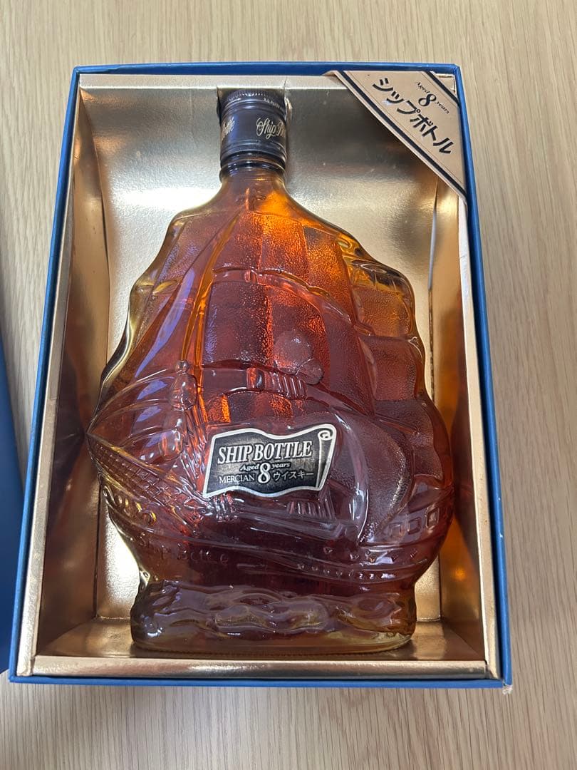 週末値下げ メルシャン SHIP BOTTLE 8年ウイスキー 700ml
