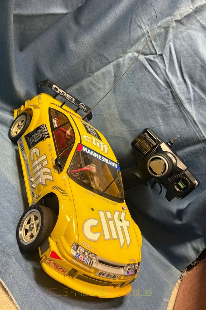 【組立て済】タミヤ★オペル・カリブラTA-02＆フタバ送信機・受信機付き