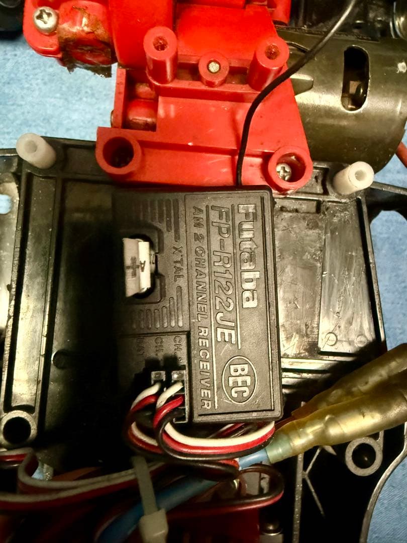 【組立て済】タミヤ★オペル・カリブラTA-02＆フタバ送信機・受信機付き