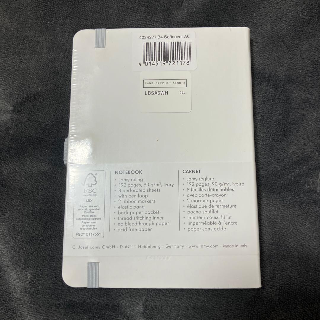 LAMY ラミー　限定品　ブラッククリップ　A6ノート　セット
