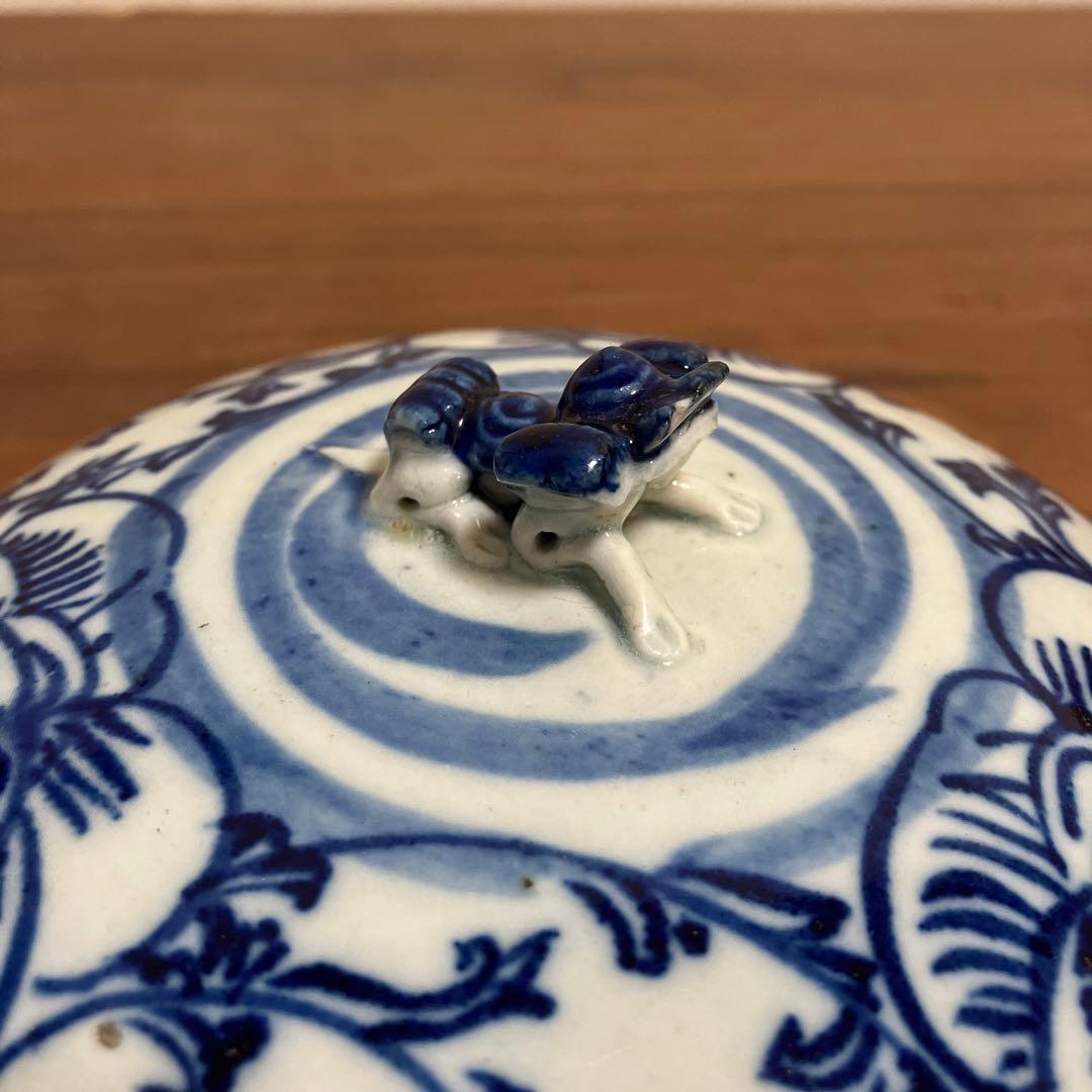 中国？ 壺 蓋 当時物 骨董 アンティーク 昭和レトロ