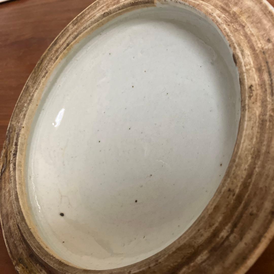 中国？ 壺 蓋 当時物 骨董 アンティーク 昭和レトロ