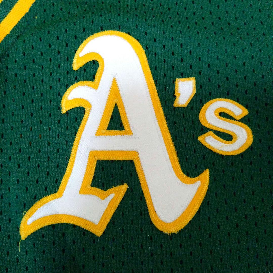 ホセ・カンセコ実使用（1990年）MLB アスレチックス バッティングジャージ