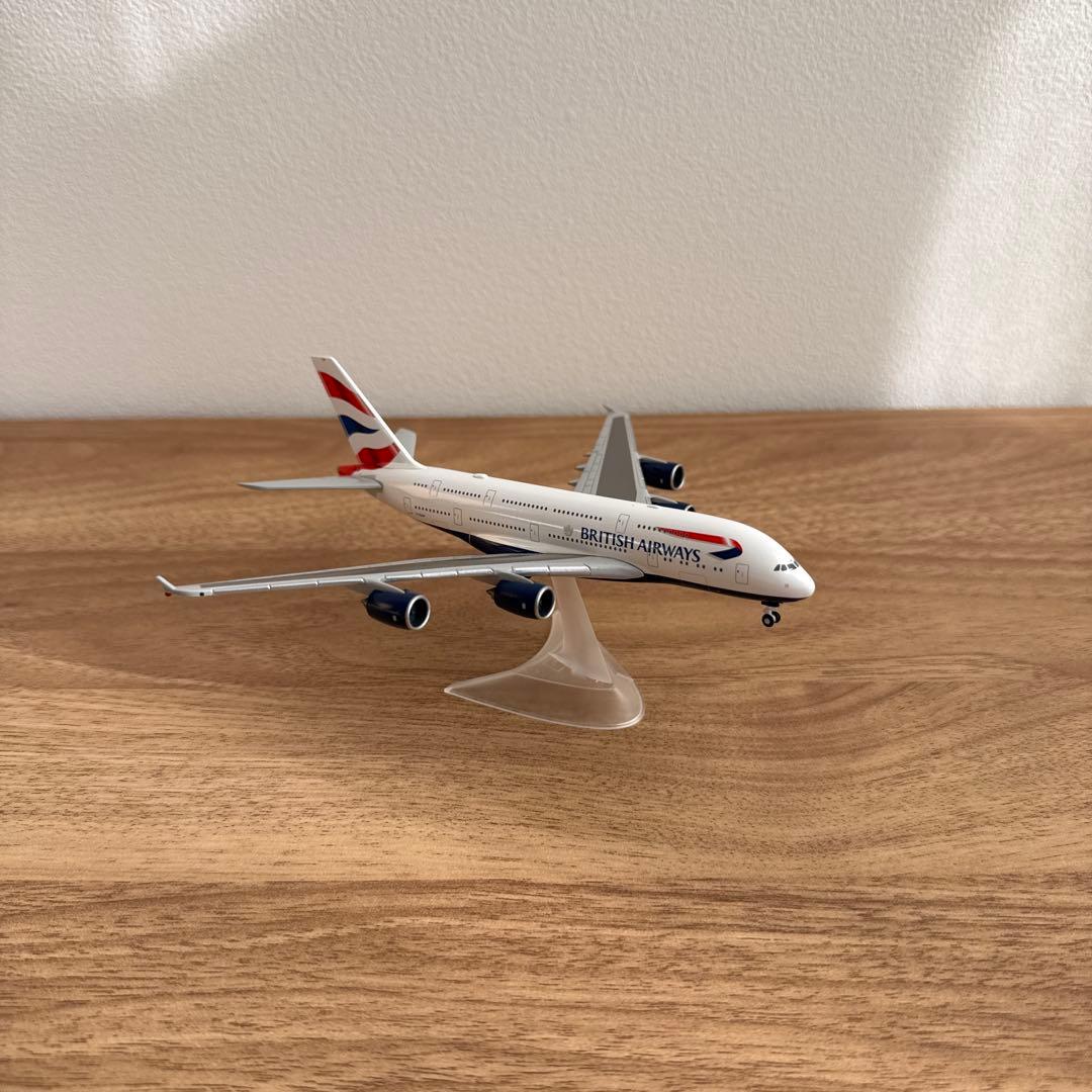 航空機・ヘリコプター Herpa wings 1/500 British Airways A380