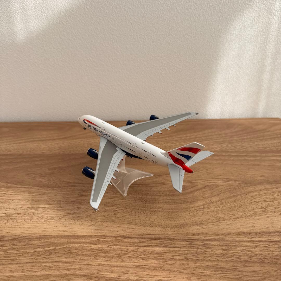 航空機・ヘリコプター Herpa wings 1/500 British Airways A380