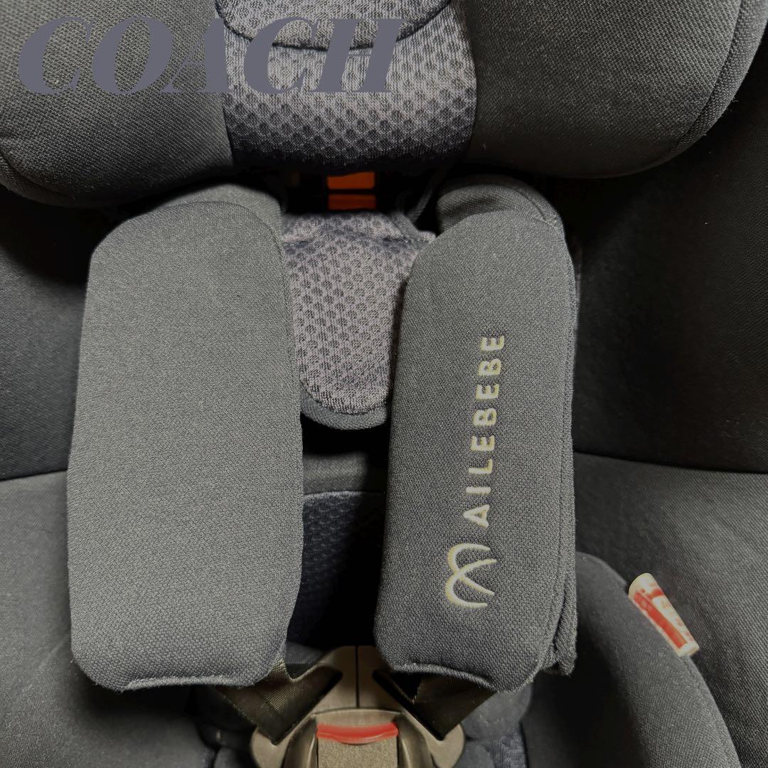 エールベベ クルット5i Oui チャイルドシート ISOFIX ネイビー