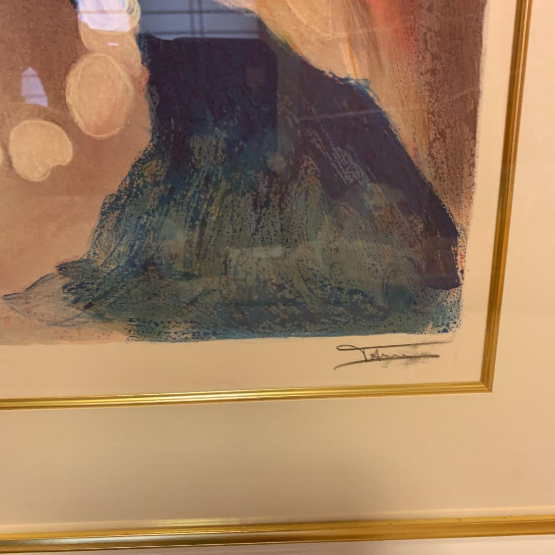 マーリー・ ローランサン　　絵画　　リトグラフ　　アンティーク　コレクション