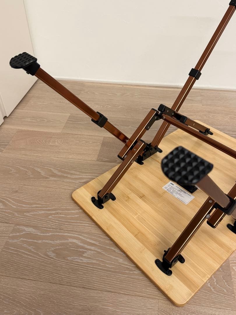 【専用】コールマン コンフォートマスター バンブーラウンジテーブル65