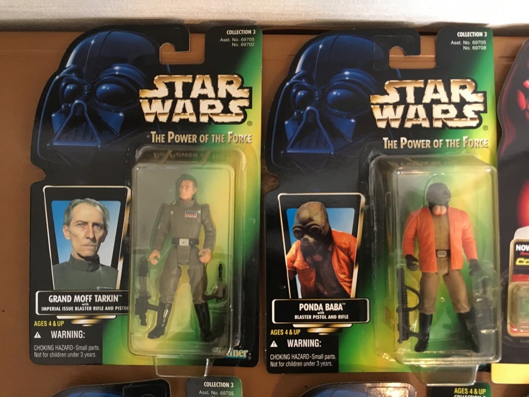 未開封 スターウォーズ グリーンカード コレクション３ ケナー ６個セット