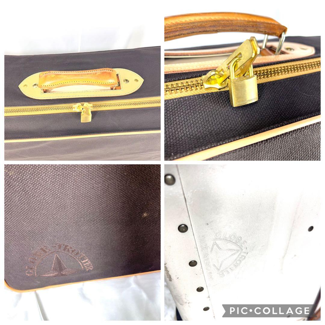 【鍵•専用袋付属】グローブトロッター　サファリ　キャリーケース　トロリー　ラージ