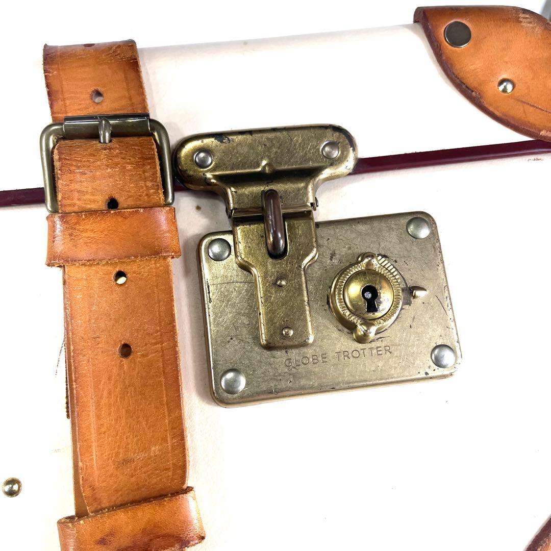 【鍵•専用袋付属】グローブトロッター　サファリ　キャリーケース　トロリー　ラージ