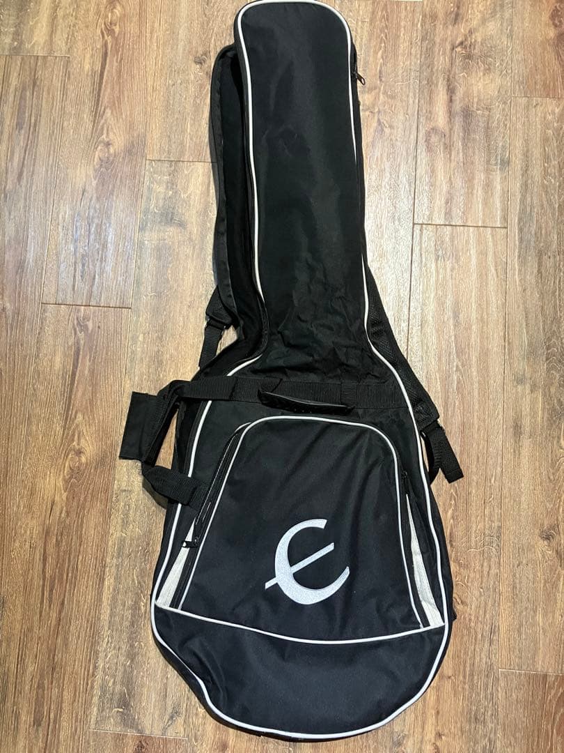 EPIPHONE ブラック　エボニー　レスポール　エレキギター　手渡し可