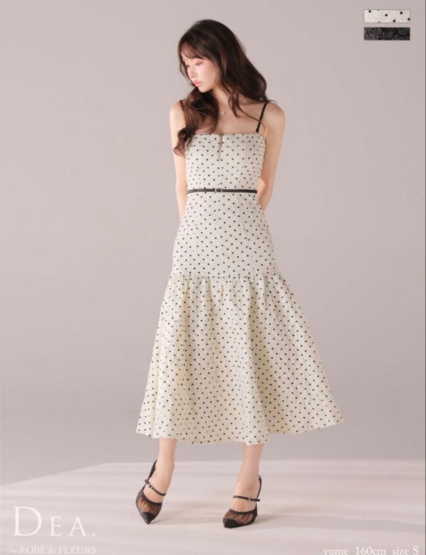 DEA ROBE de FLEURS キャバドレス　ロングドレス