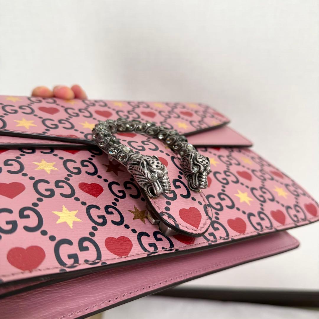 GUCCI グッチ ディオニュソス ショルダーバッグ　バレンタイン　限定 ラージ
