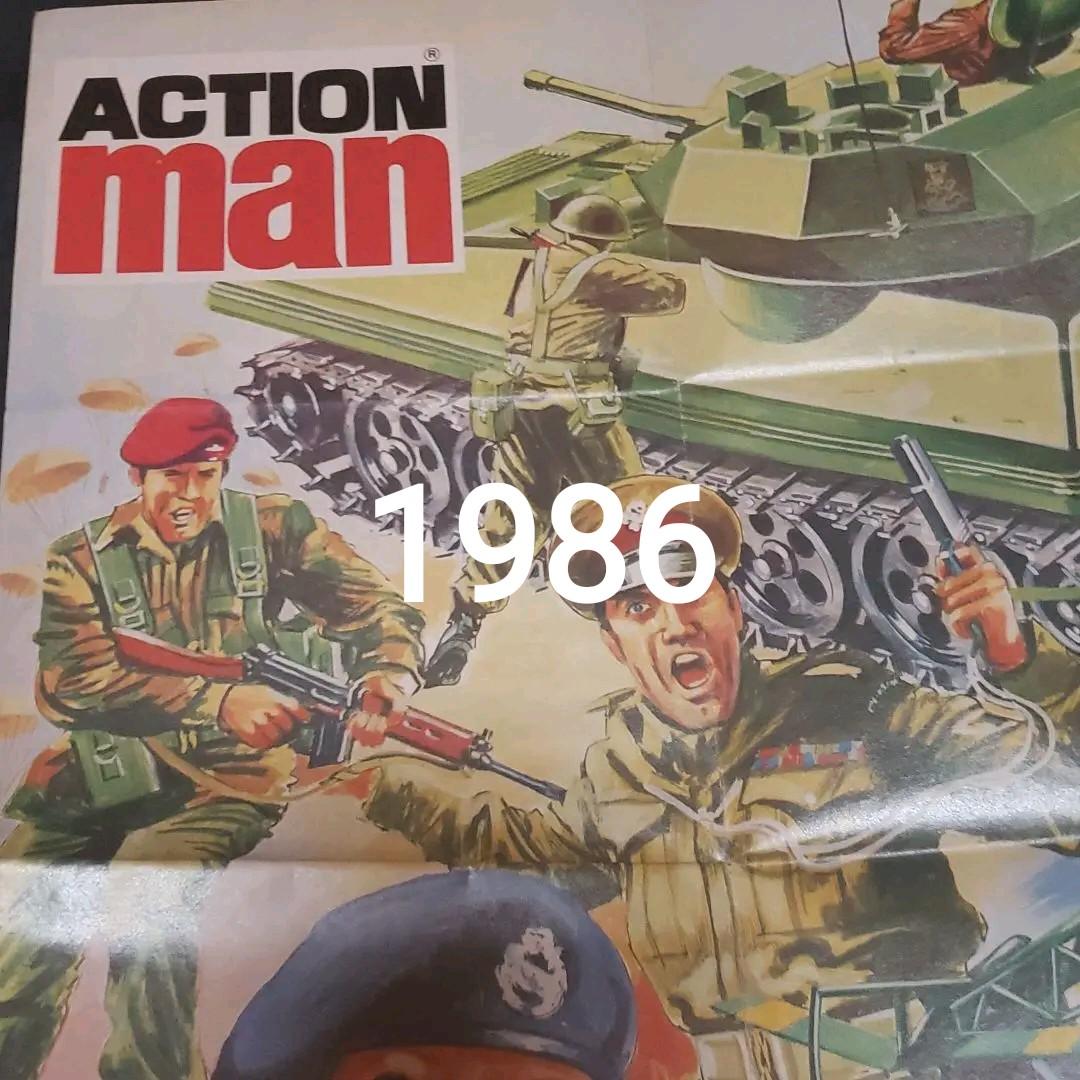 1980年 当時物 アクションマン パリトーイポスター (35)