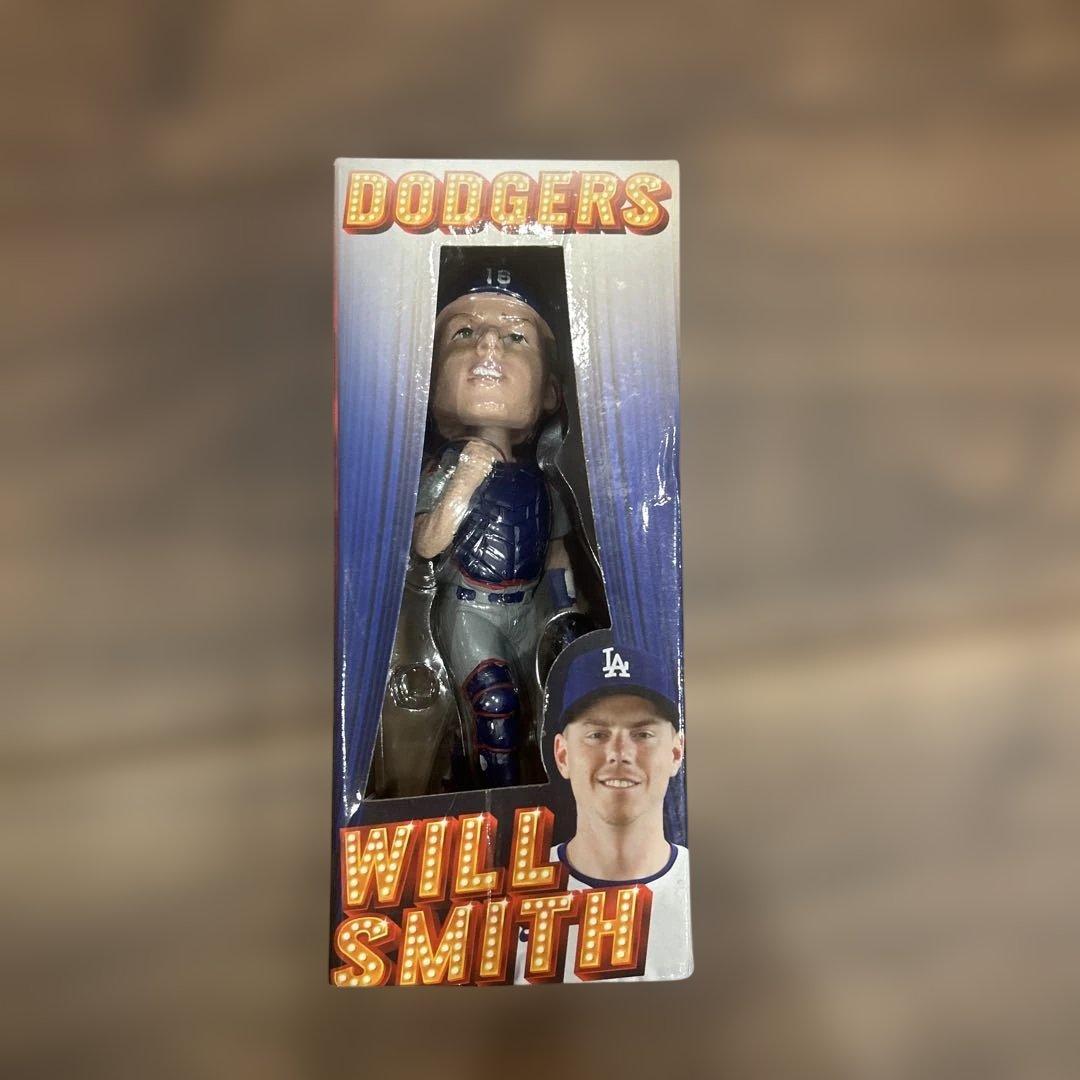 ドジャース　Wil Smith ウィルスミス ボブルヘッド