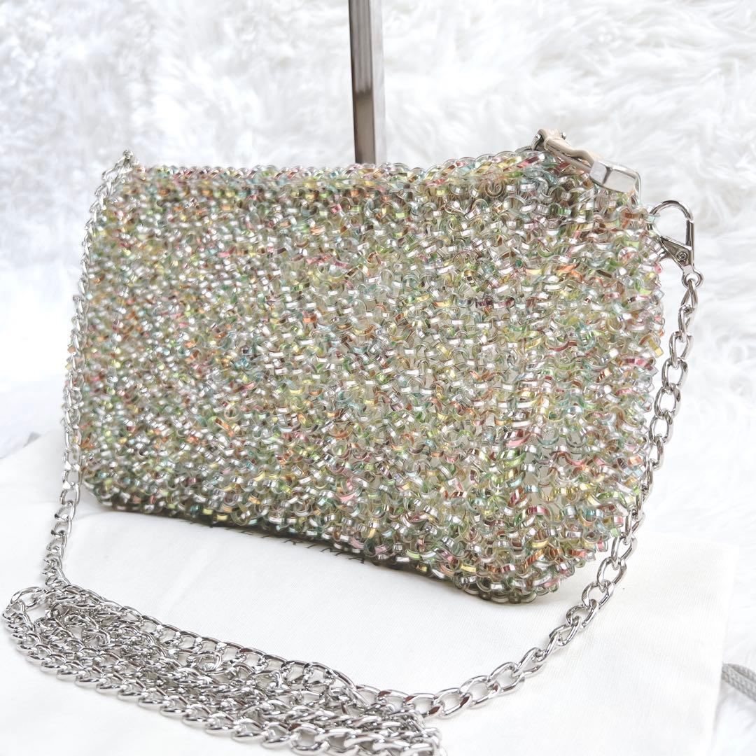 アンテプリマ ショルダーバッグ クラッチバッグ チェーン 2WAY マルチカラー