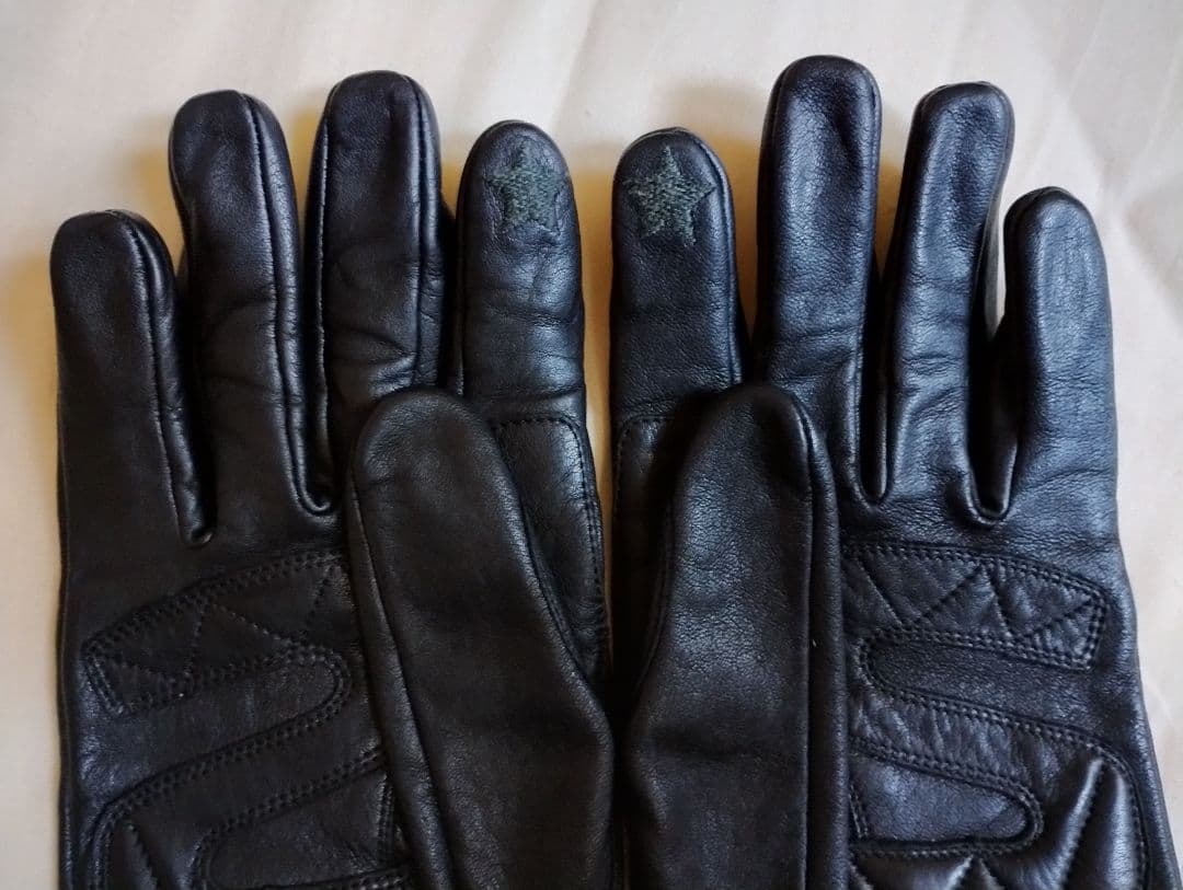 Schott ZIP LEATHER GLOVE M 美品