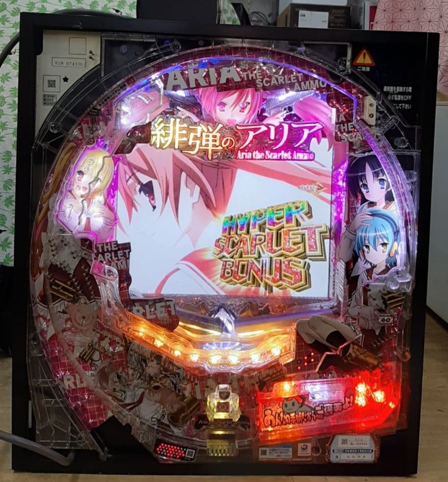 卓上パチンコ　卓上セルBOX 緋弾のアリアII 319ver セルBOX 激レア