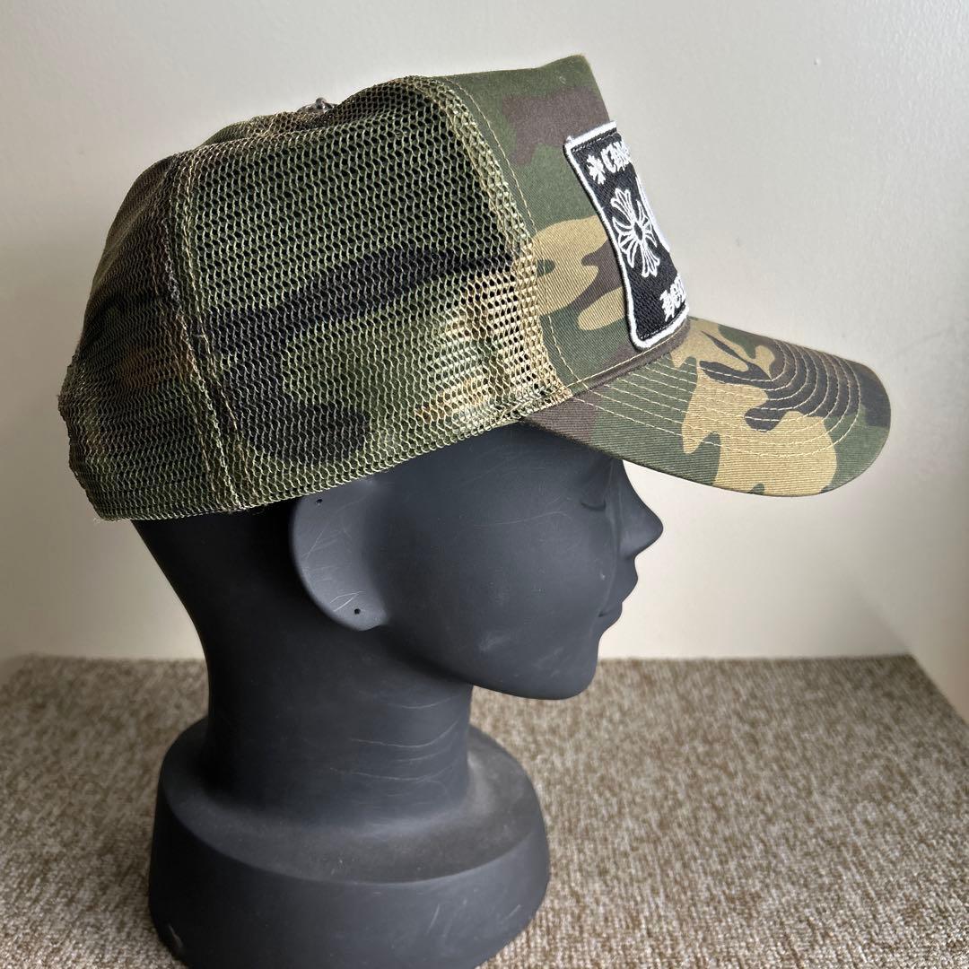 CHROME HEARTS 迷彩トラッカーキャップ