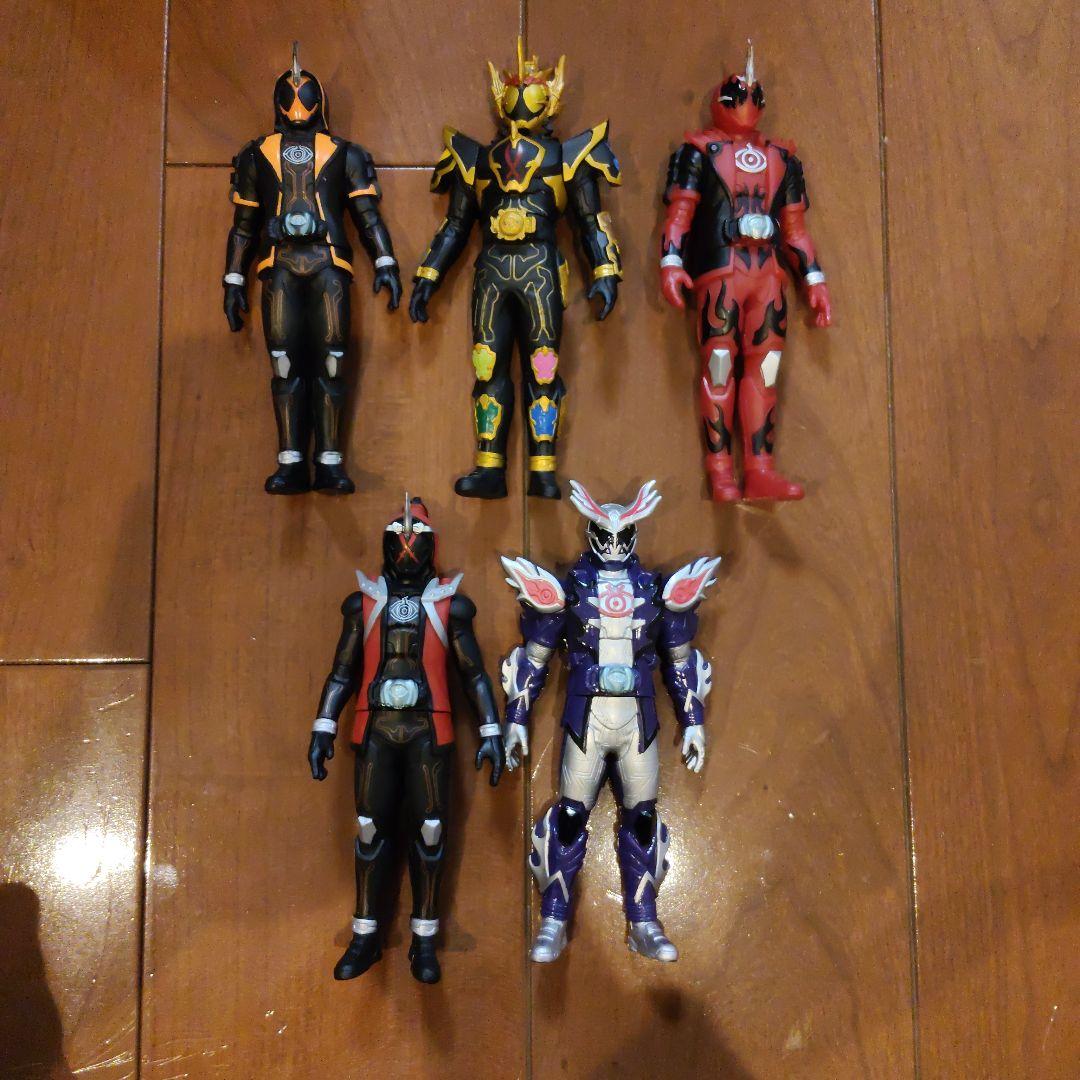 仮面ライダーゴースト ソフビ 5体セット