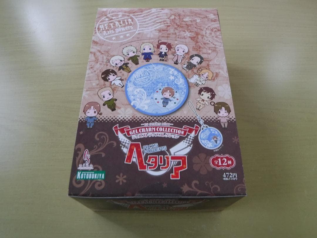 ◆ ヘタリア　ジェルストラップ　1BOXセット　全12種　コトブキヤ