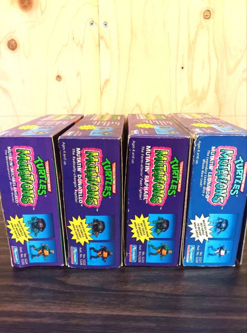 タートルズ ミューテーションズ レオナルド ラファエロ ドナテロ ミケランジェロ