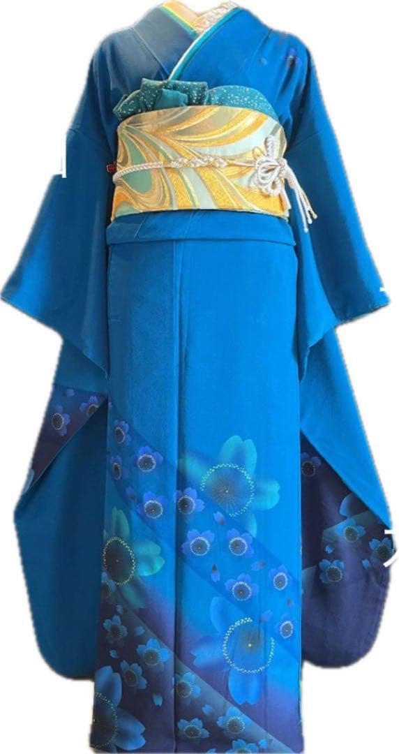 振袖フルセット、成人式、モダン系高級振袖、美品　高身長OK