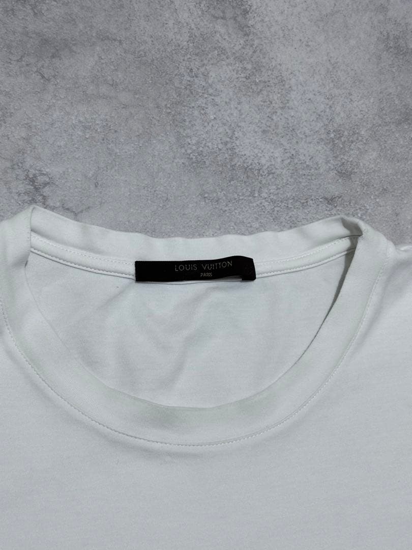 【メルカ】LOUIS VUITTON ホワイト TシャツXLサイズ