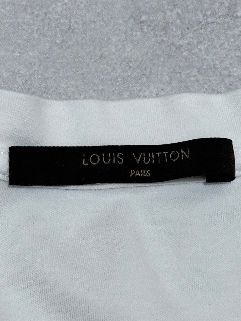 【メルカ】LOUIS VUITTON ホワイト TシャツXLサイズ