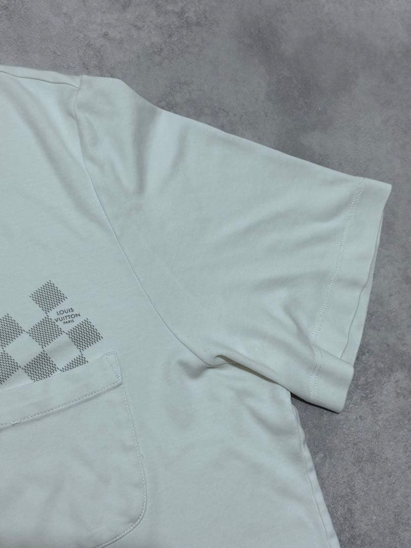 【メルカ】LOUIS VUITTON ホワイト TシャツXLサイズ