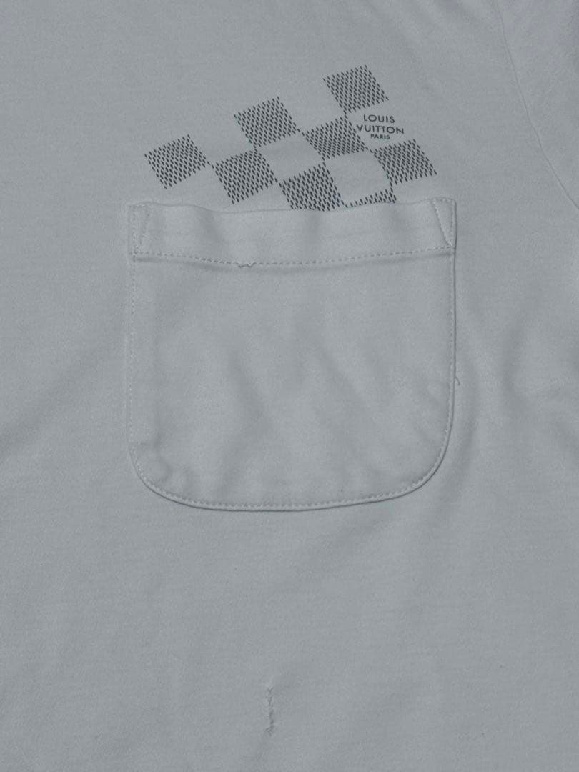 【メルカ】LOUIS VUITTON ホワイト TシャツXLサイズ