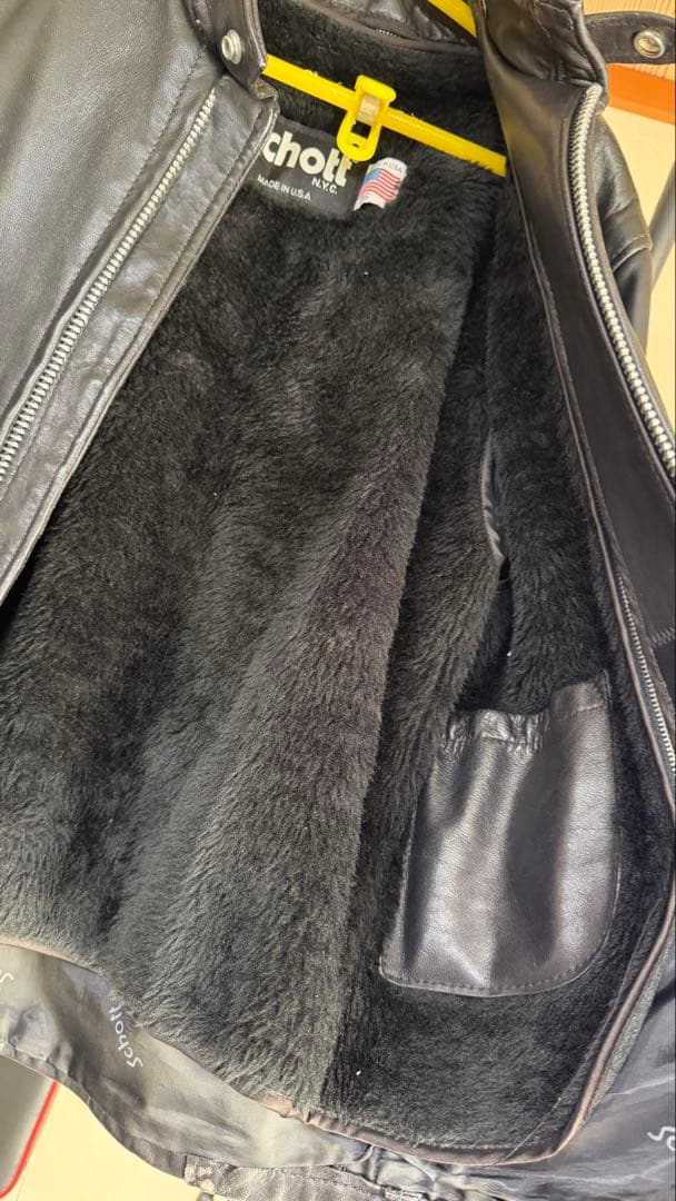 美品Schott シングルライダース141 サイズ36