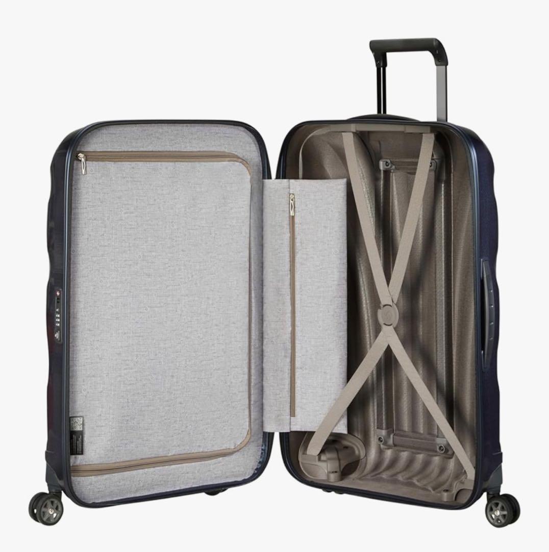 新品サムソナイトシーライトスピナー69C-Lite68Lミッドナイトブルー