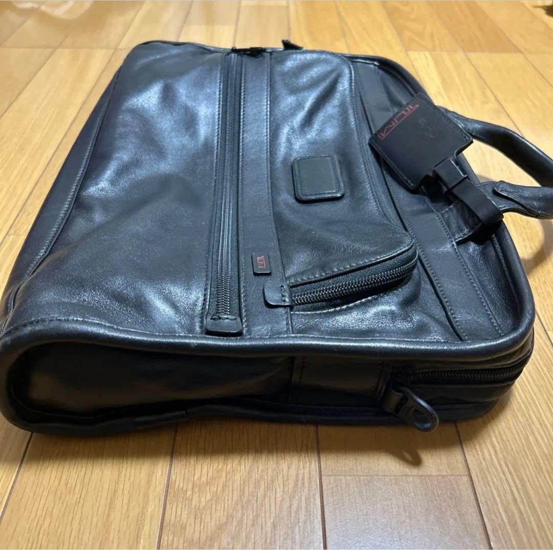 TUMI オールレザー ビジネスバッグ