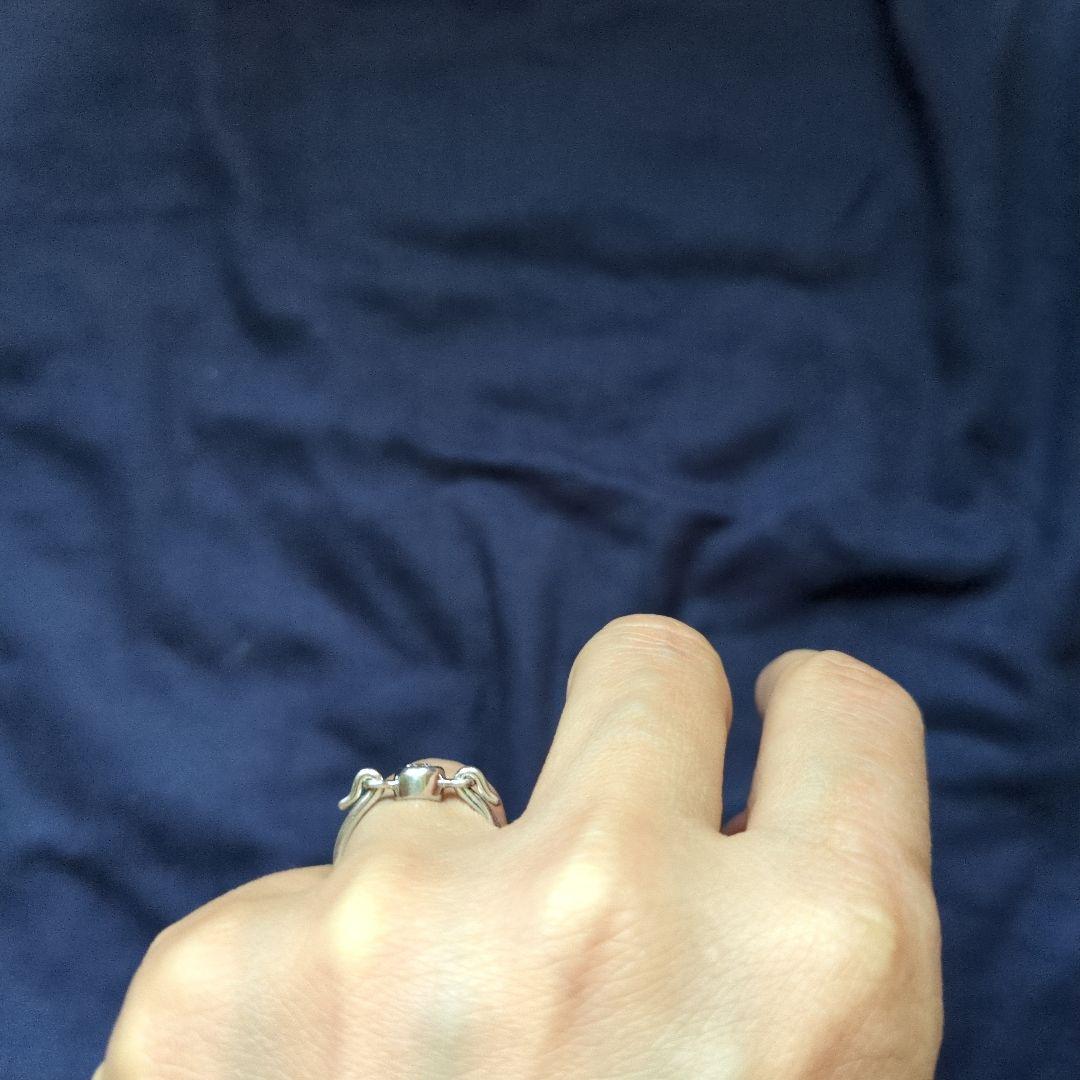 ティファニー スワンリング ダイヤモンド pt950 10号