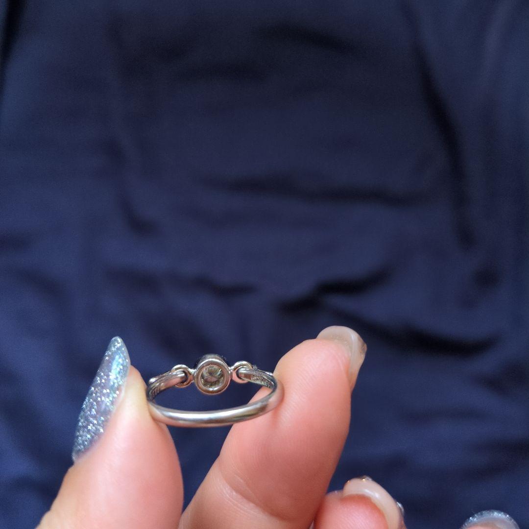 ティファニー スワンリング ダイヤモンド pt950 10号