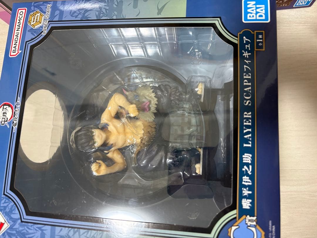 一番くじ 鬼滅の刃 鬼殺の志 LAYER SCAPE フィギュア ５点セット