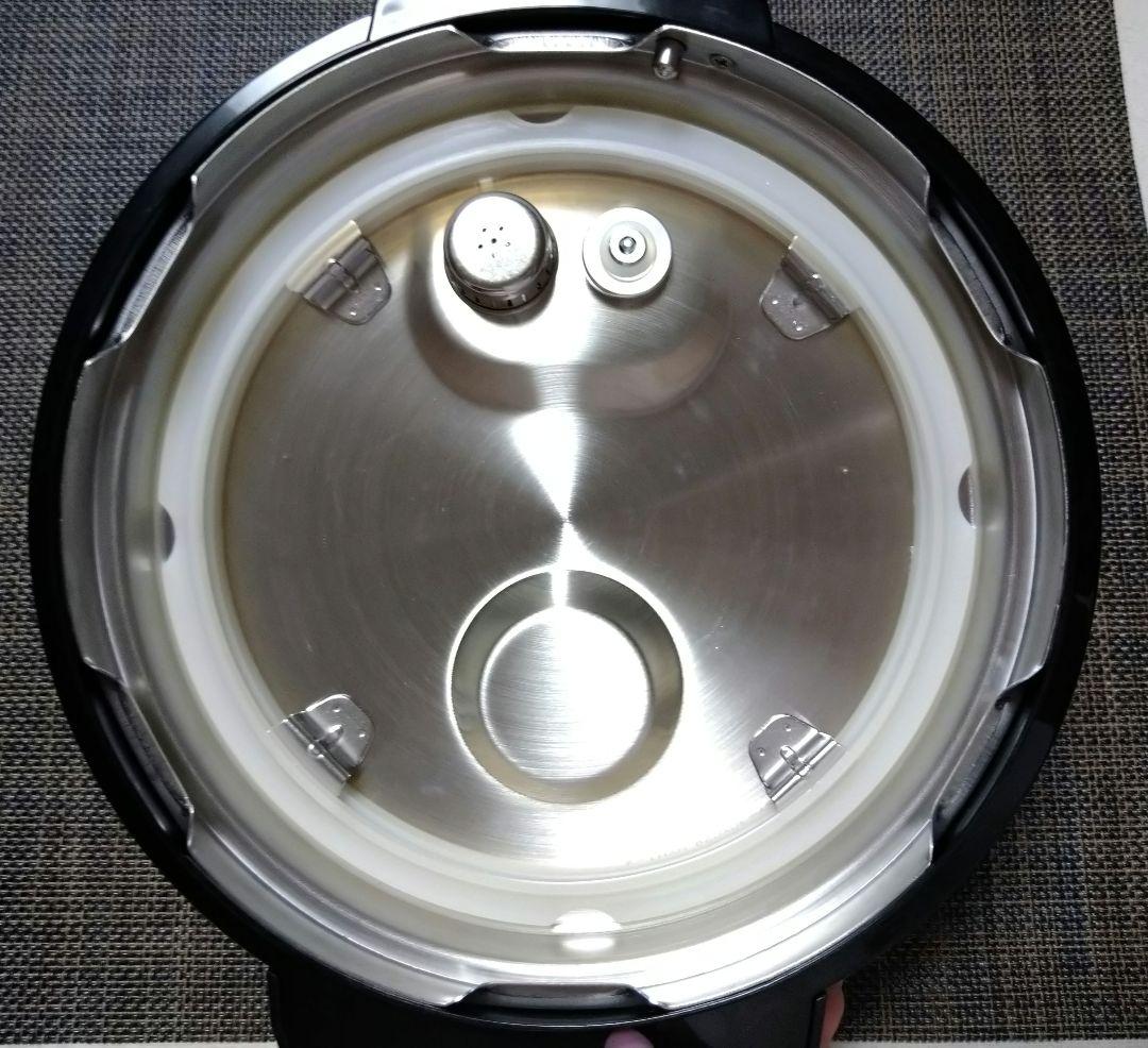 【美品】かんたん電気圧力鍋クッキングプロ V2（3.2L）本体+付属品多数