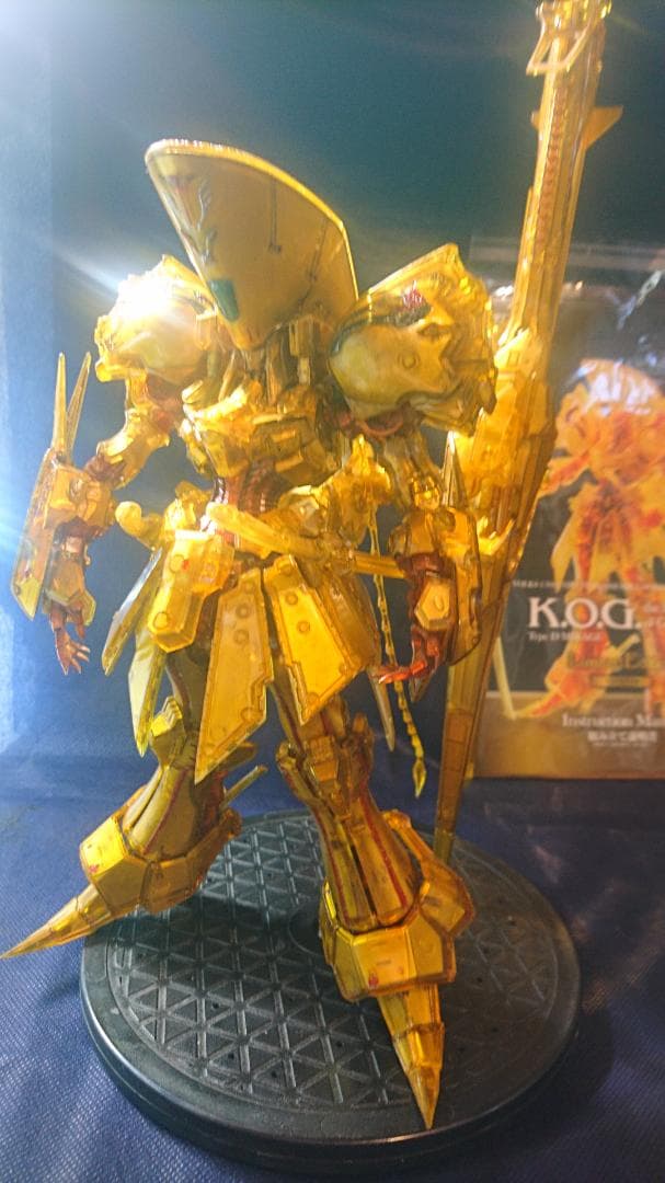 ボークス IMS ナイトオブゴールド 完成品 半透明装甲 ファイブスター物語