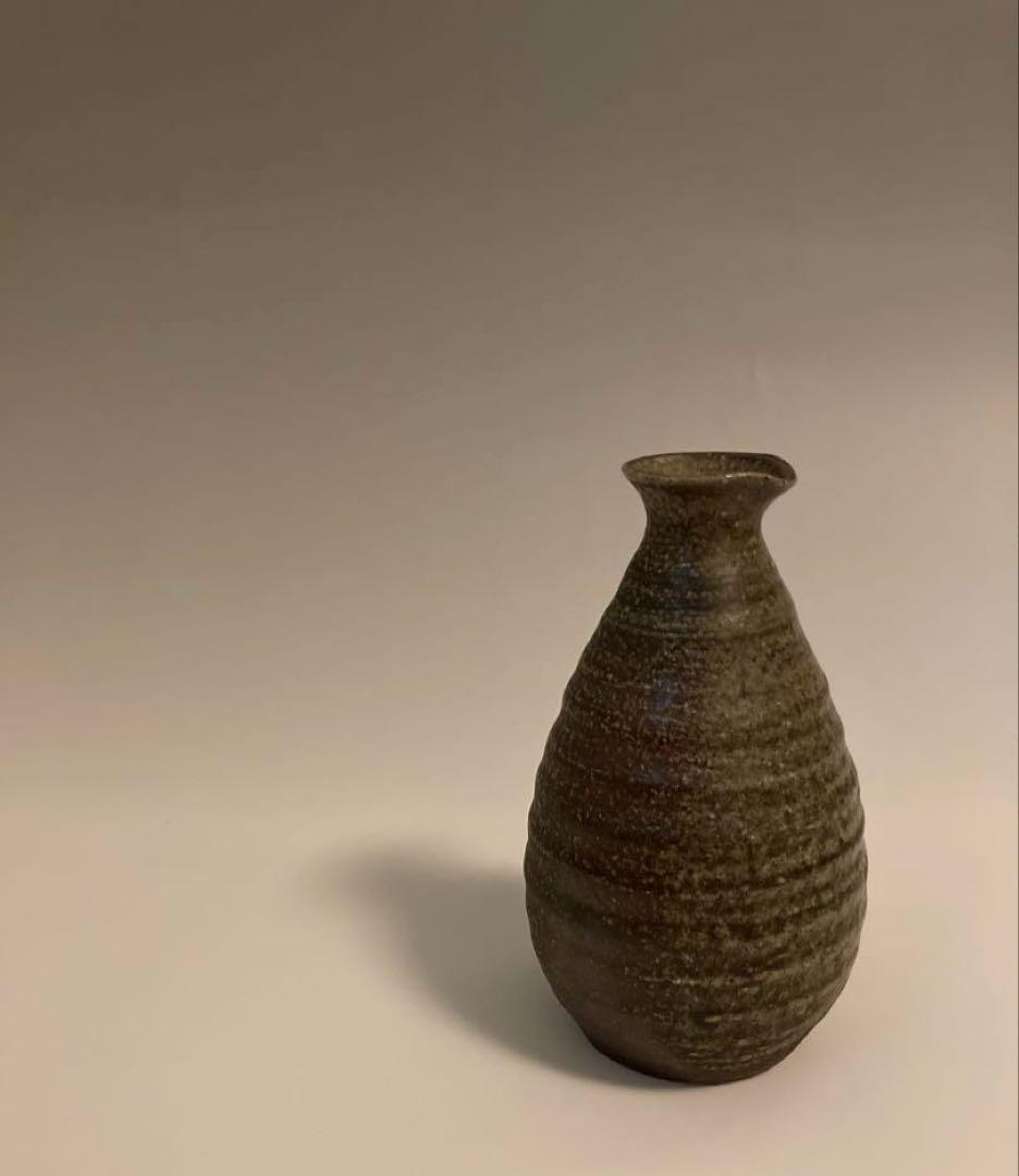 唐津焼　骨董品　陶印　黒唐津