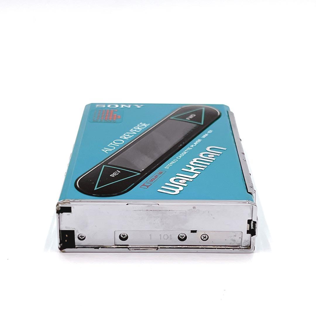 【美品・動作品】 SONY WM-101 ウォークマン 希少色　ブルー